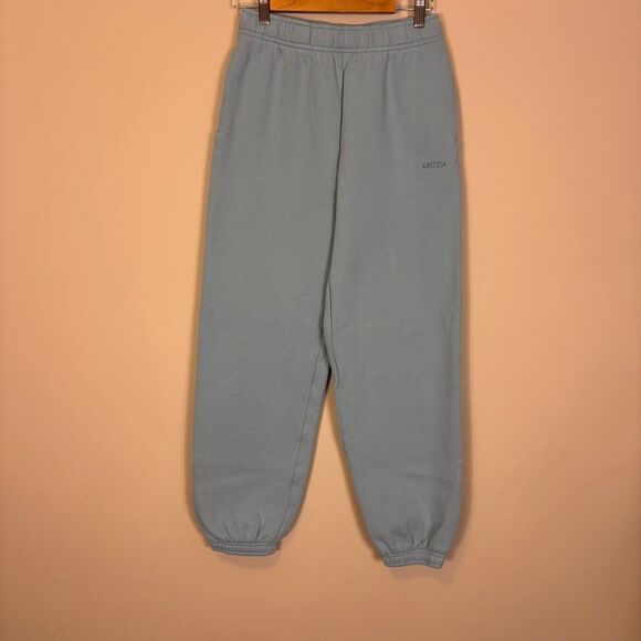 TNA Artizia Light Blue Jogger Sweatpants 2XS - Picture 1 of 11